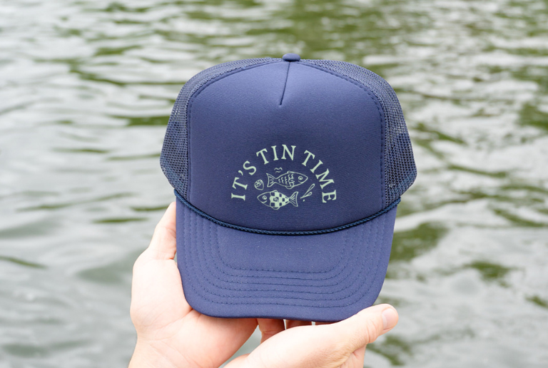 “It’s Tin Time” Trucker Hat