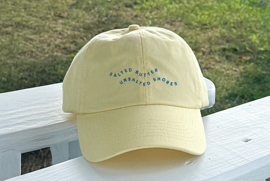 “Salted Butter, Unsalted Shores”Dad Hat