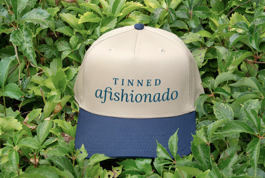 “Tinned Afishionado” Baseball Cap